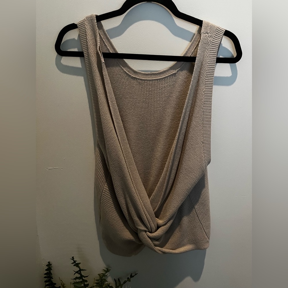 Reversible sweater top